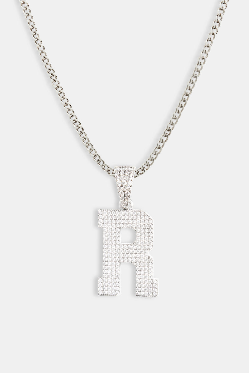 Iced R Pendant