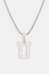 Iced U Pendant