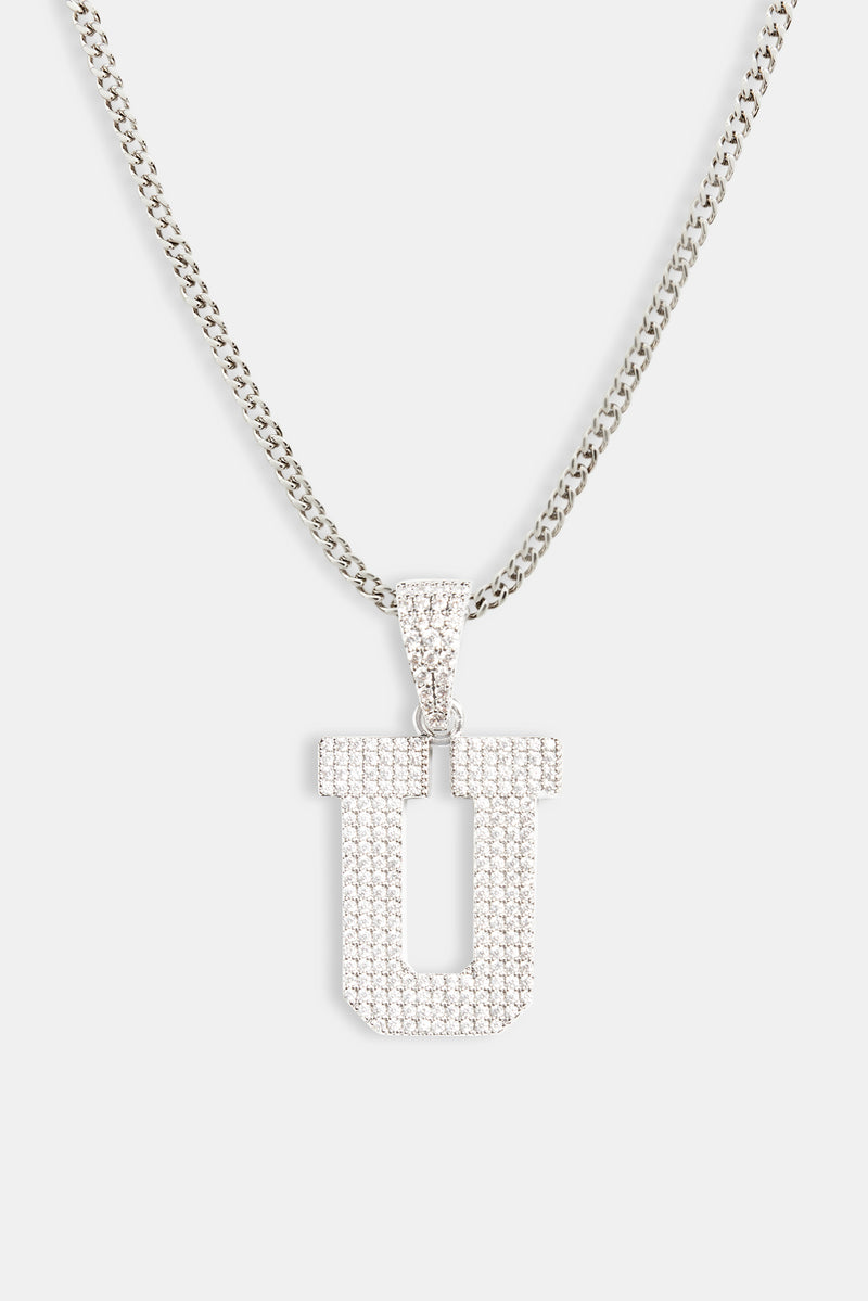 Iced U Pendant