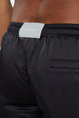 Heavyweight Satin Short - Black