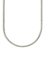 925 Sterling Silver Oxidised Box Chain