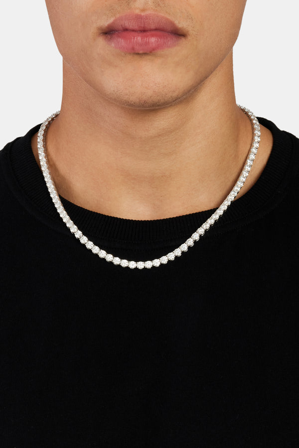 Moissanite 5mm Tennis Chain