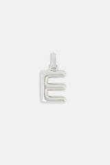 Mini Polished Balloon Letter Pendant - 20mm