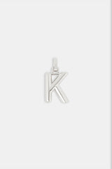 Mini Polished Balloon Letter Pendant - 20mm