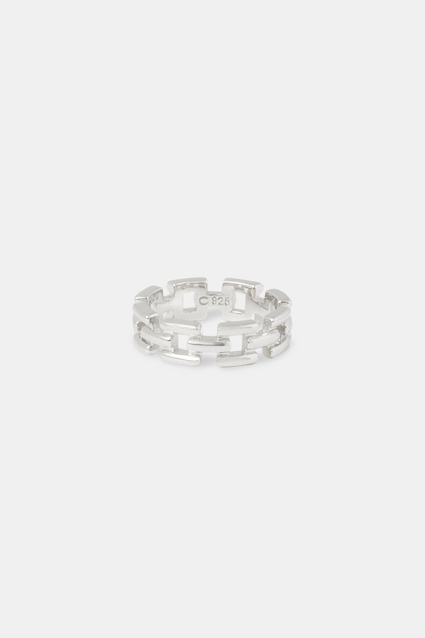 Polished Connecting Link Ring - 6mm