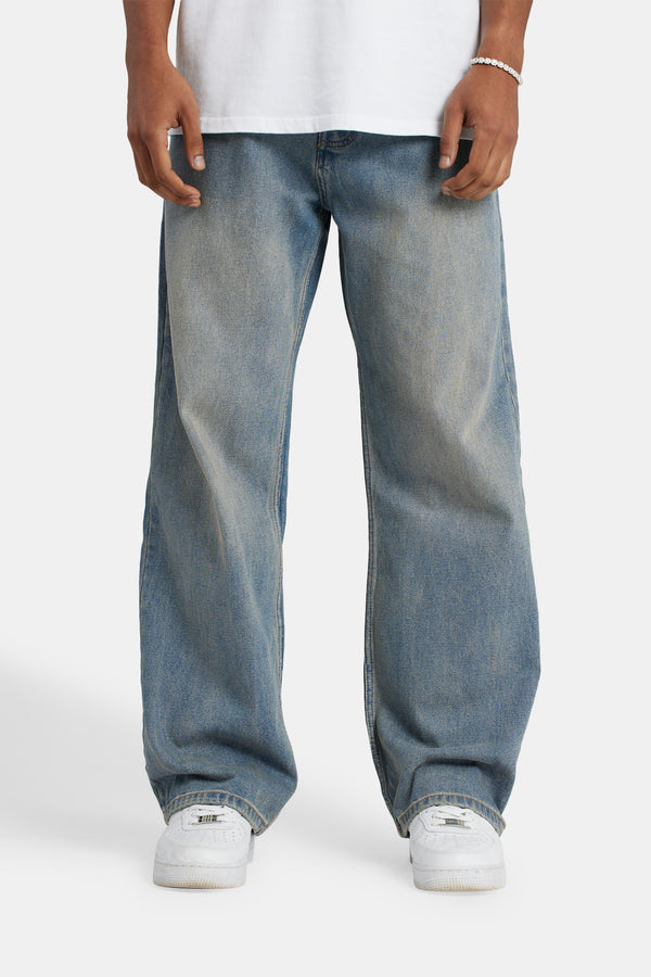 Baggy Fit Jeans - Antique Wash