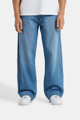 Baggy Fit Jeans - Mid Blue