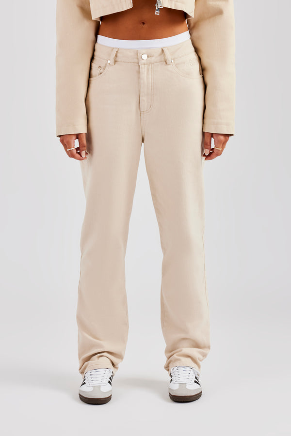 Twill Cord Jacket and Trouser - Stone