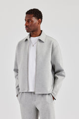 Scuba Harrington Jacket - Grey