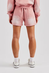 Washed Relaxed Shorts - Pink