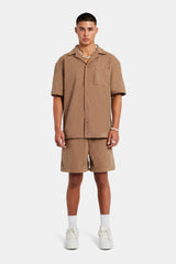 Heavyweight Textured Short - Mocha