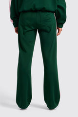 Womens Contrast Panel Track Pant - Green