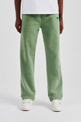 Washed Straight Leg Jogger - Washed Green