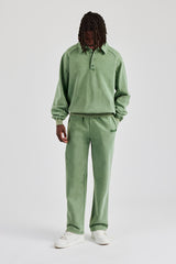 Washed Straight Leg Jogger - Washed Green