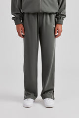 Piping Split Hem Trouser - Grey