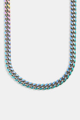 Stainless Steel Oil Slick Cuban Chain