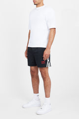 Cernucci Text Mesh Short - Black