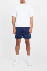 Cernucci Text Mesh Short - Navy