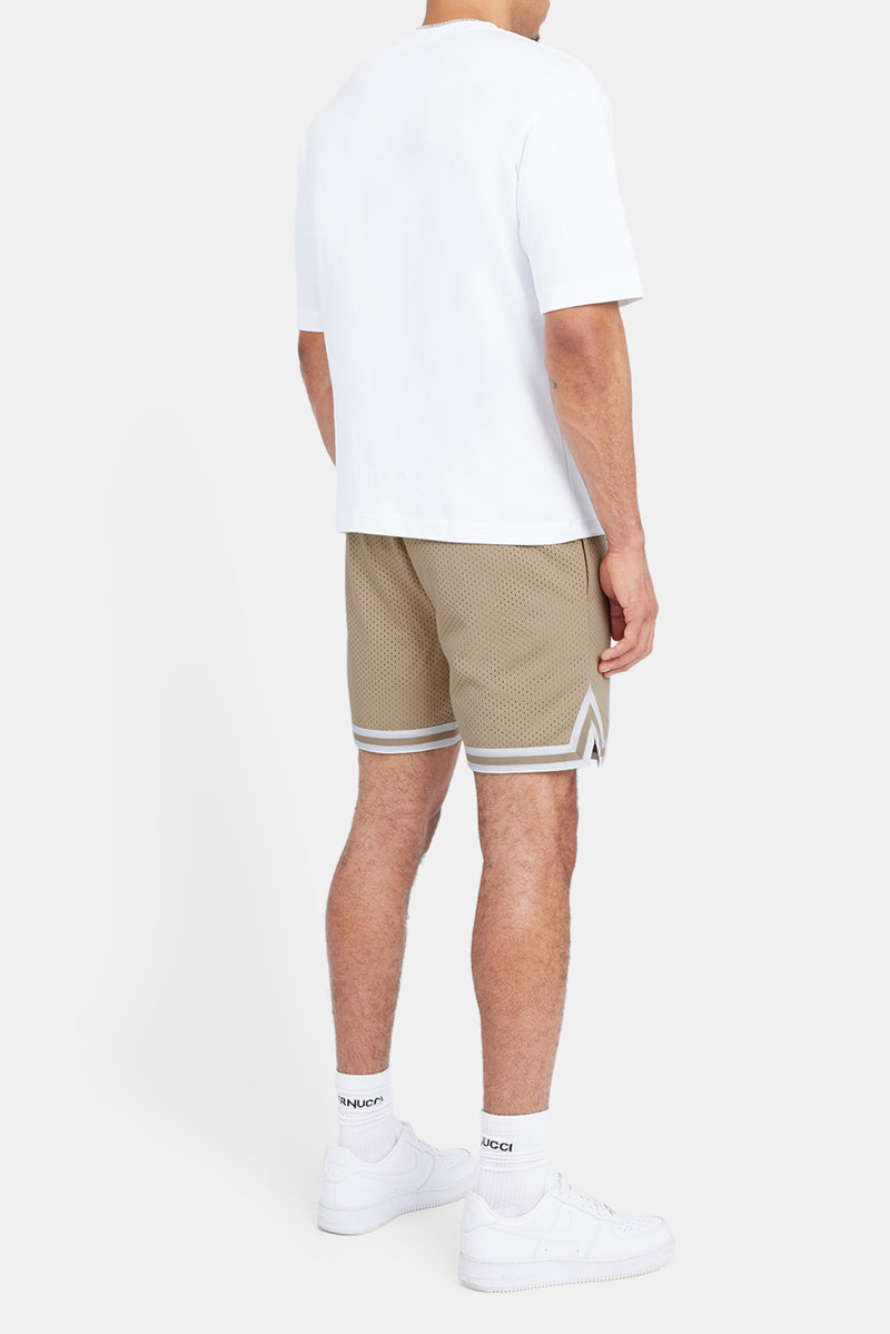 Cernucci Mesh Short - Stone