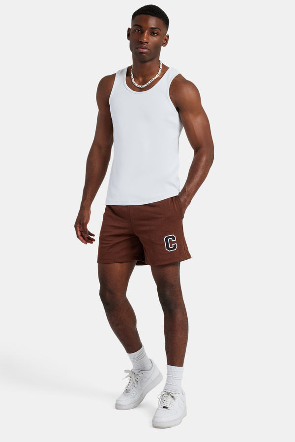 C Mesh Shorts - Chocolate