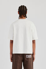 Boxy Short Sleeve T-Shirt - Off White