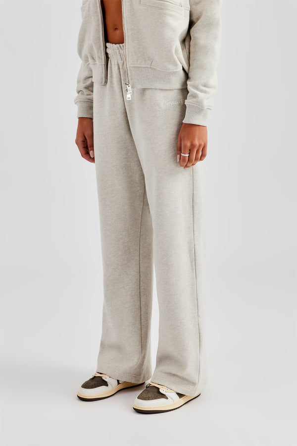 Wide Leg Jogger - Ash Grey