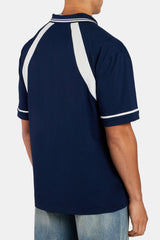 Cernucci Badge Varsity Football Top - Navy