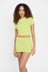 Paraiso Short Sleeve Top - Lime