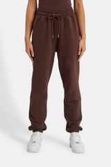 Ladies Cuffed Jogger - Chestnut