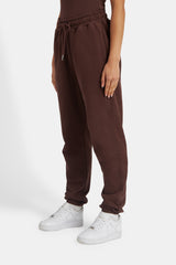 Ladies Cuffed Jogger - Chestnut