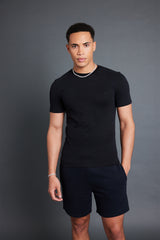 Soft Touch Slim Fit T-Shirt - Black