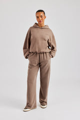 Cernucci Boxy Hoodie - Taupe