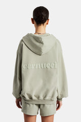 Cernucci Limited Zip Through Hoodie - Sage