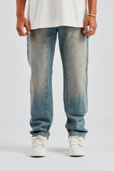 Mens Carpenter Jeans - Antique Wash