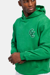 Rhinestone Hoodie - Green