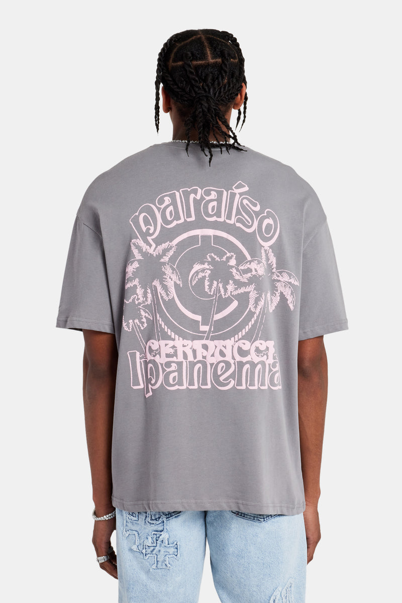 Ipanema Oversized T-Shirt - Charcoal