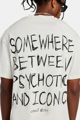 Back Quote Oversized T-Shirt - Off White