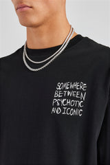 Back Quote Oversized T-Shirt