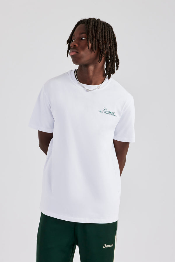 California Text T-Shirt - White