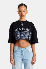 Cropped Favela Graphic T-Shirt