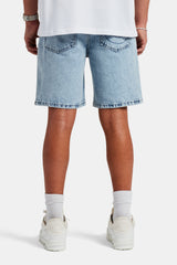 Denim Short - Light Blue