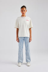 Caravan Graphic Oversized T-Shirt - Off White