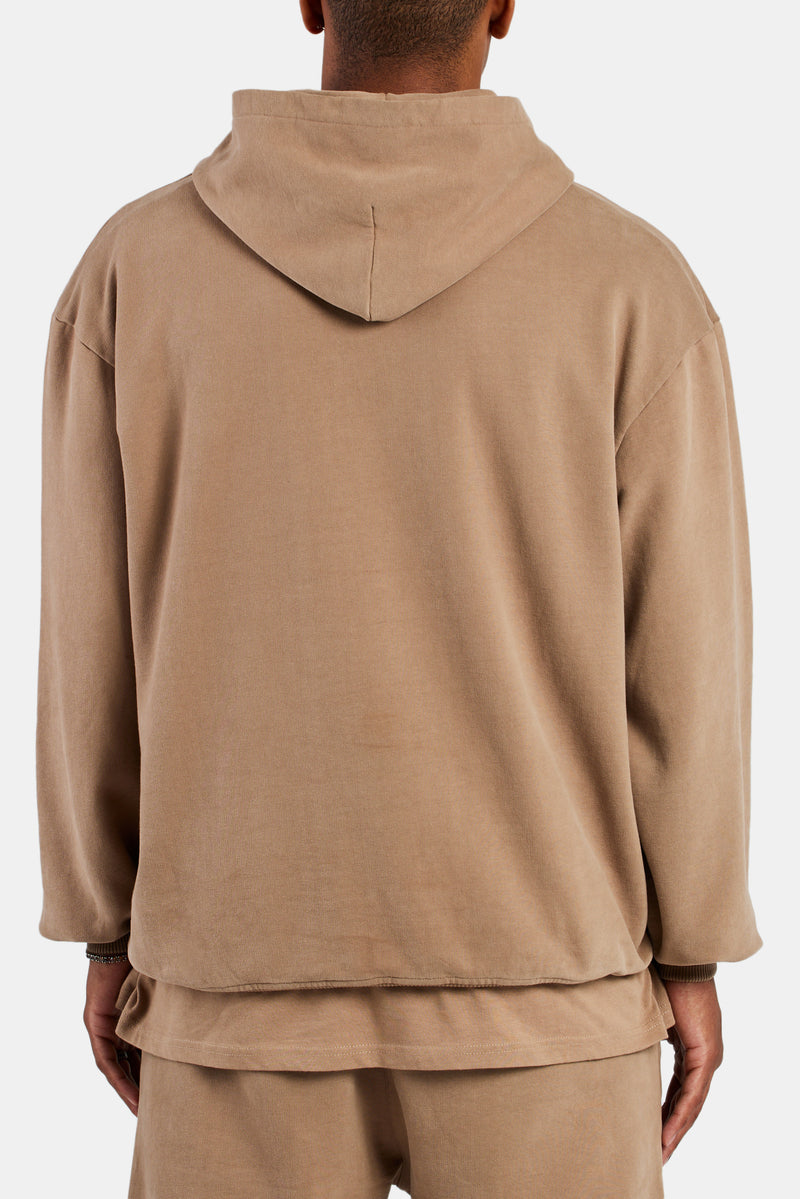 Cernucci Font Hoodie - Coffee