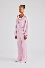 Womens Paraiso Embroidered Tracksuit - Pink