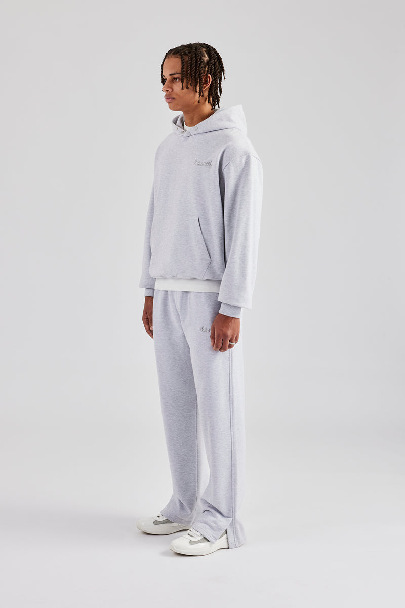 Tonal Oversized Tracksuit - Ash Grey