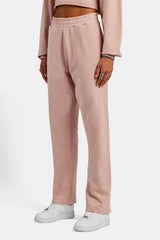 Straight Leg Jogger - Dusky Pink