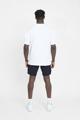 Oversized Cernucci Outline T-Shirt - White