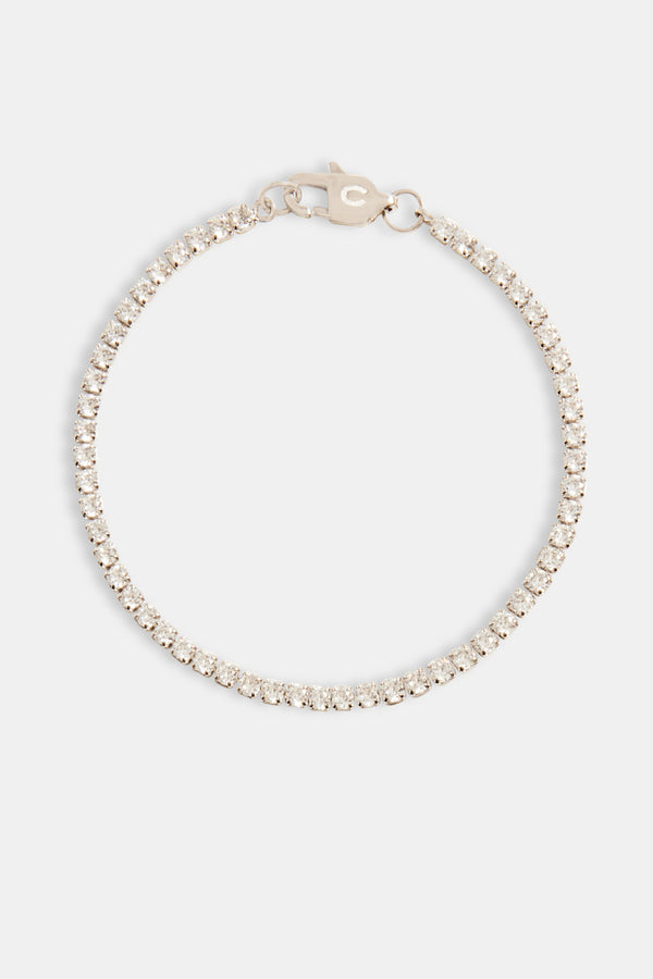 Womens Micro Tennis Bracelet