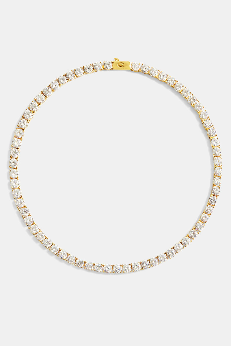 5mm Tennis Chain - Gold