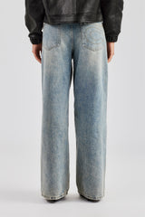 Womens Baggy Fit Jean - Antique Wash